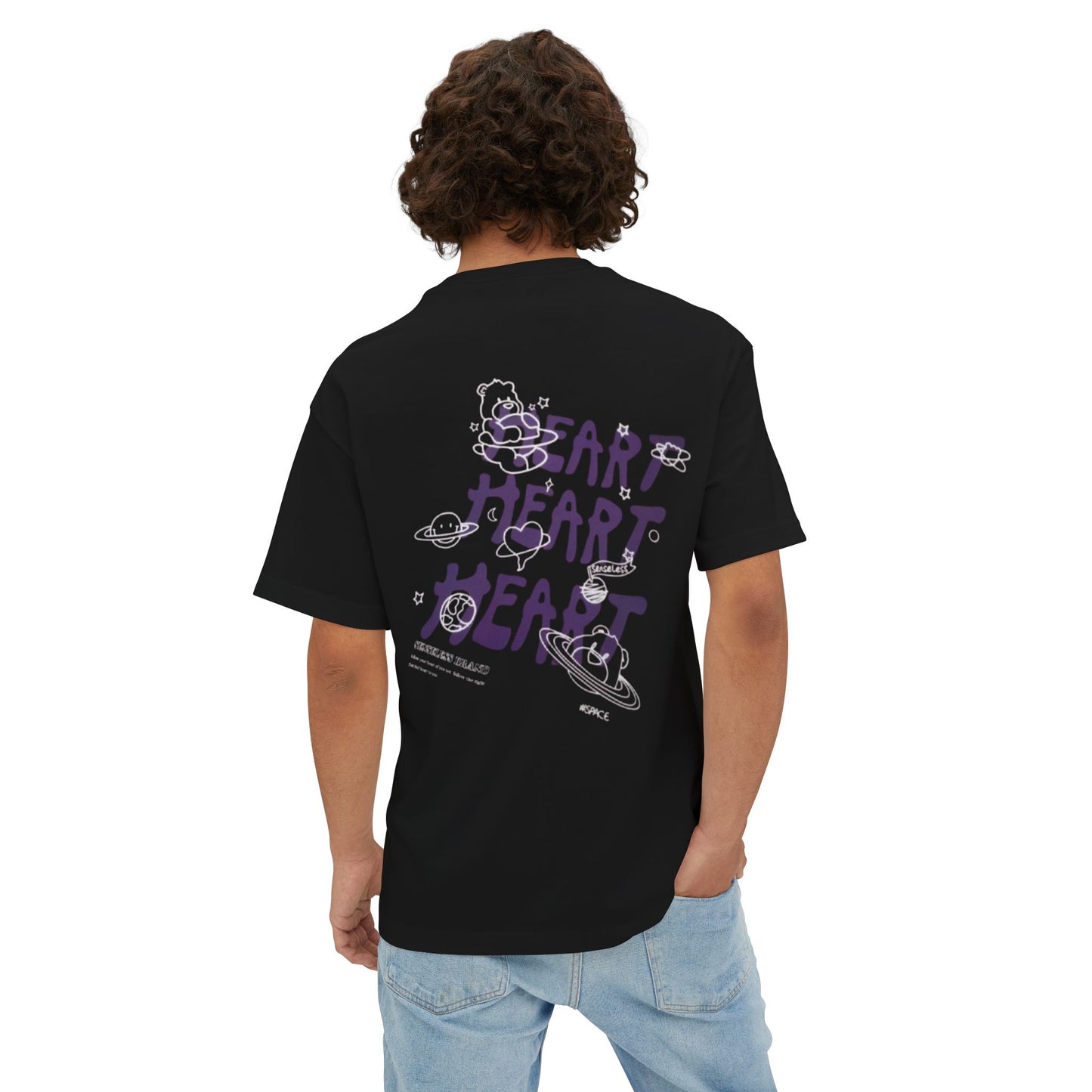 Heart Graphic (Oversized) Tee - Unisex