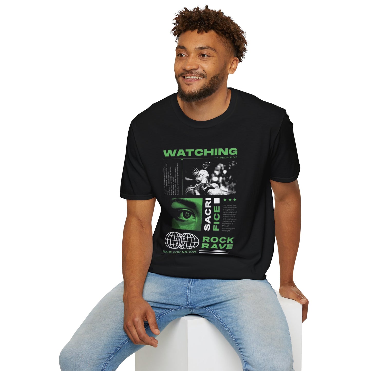 Watching Sacrifices Graphic Tee - Unisex