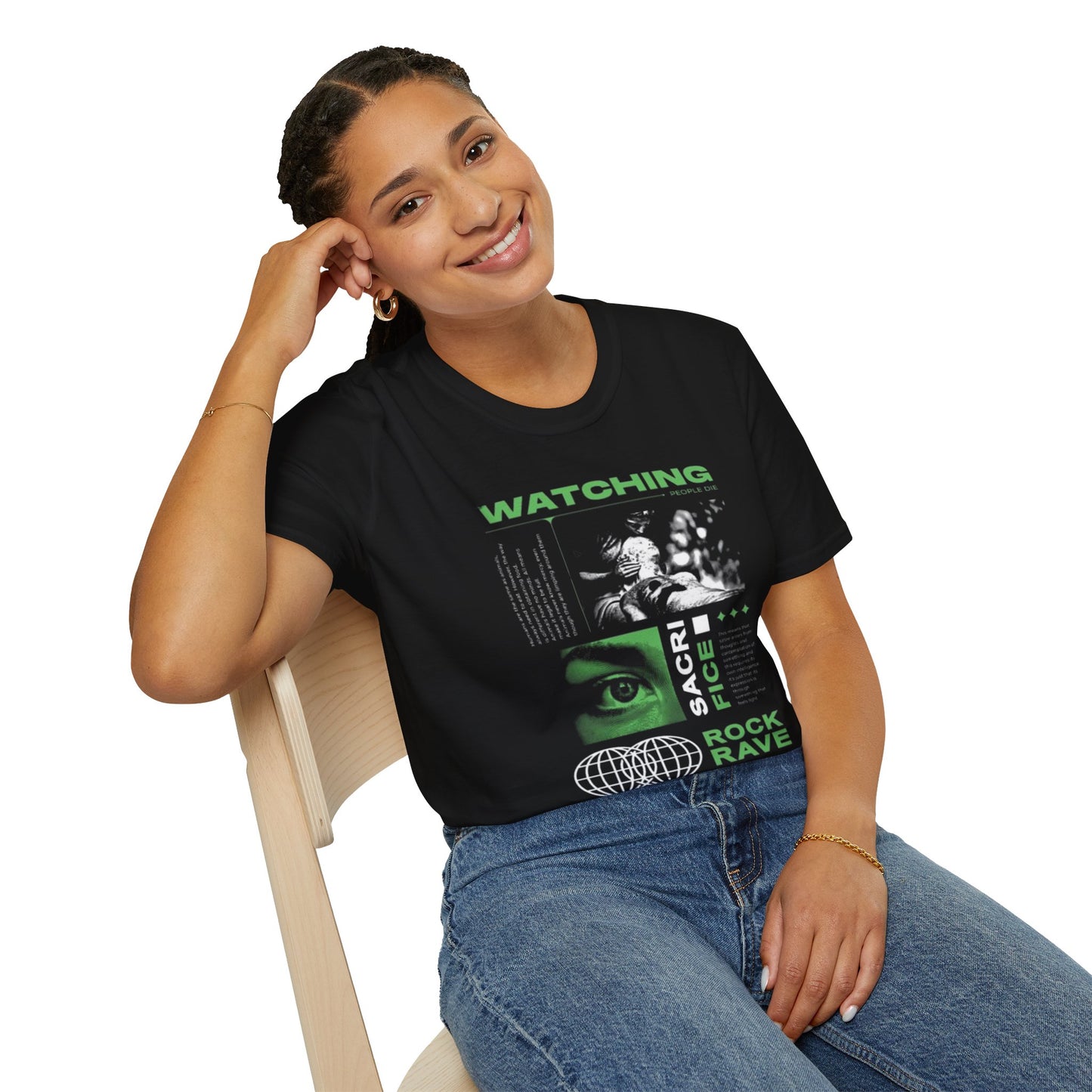 Watching Sacrifices Graphic Tee - Unisex