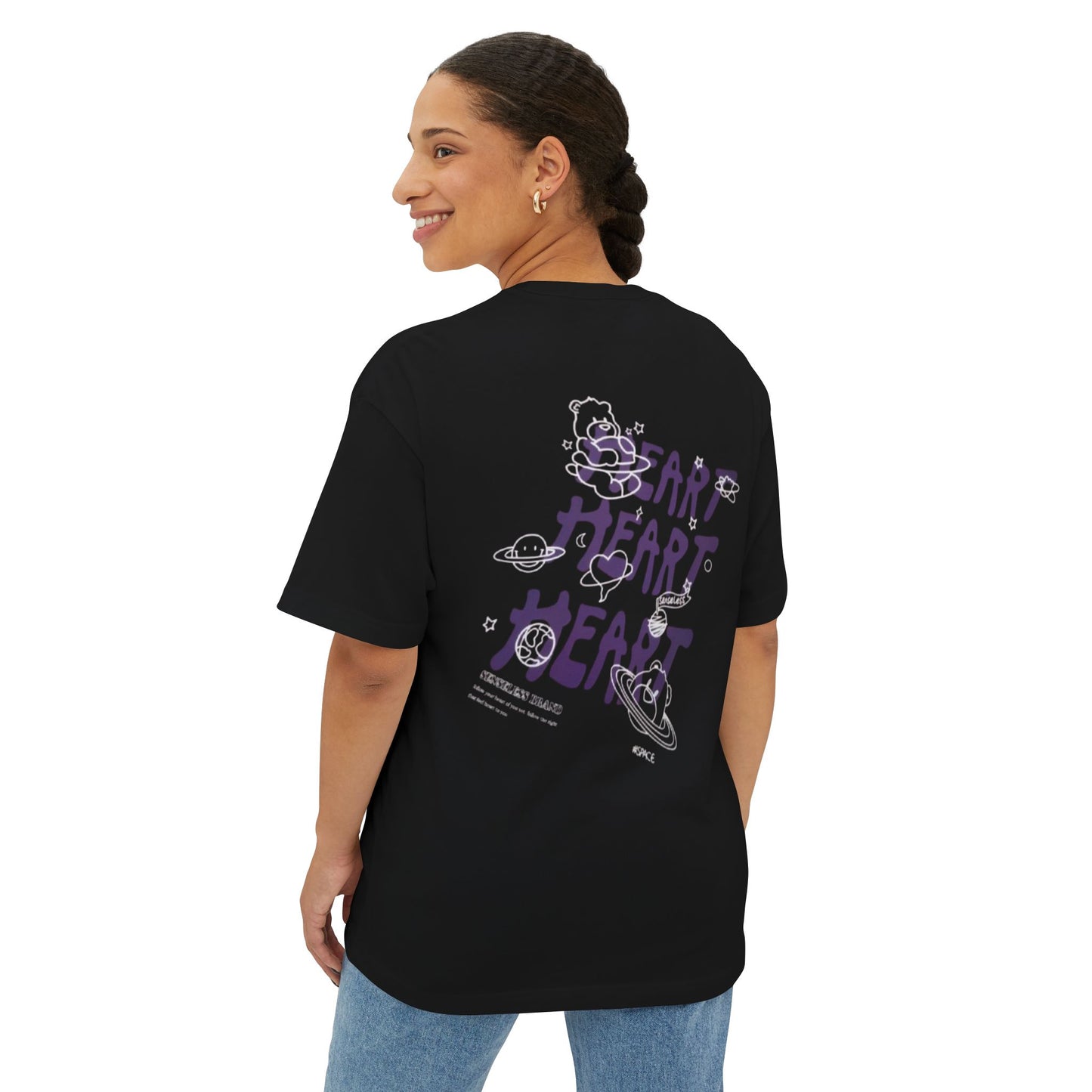 Heart Graphic (Oversized) Tee - Unisex