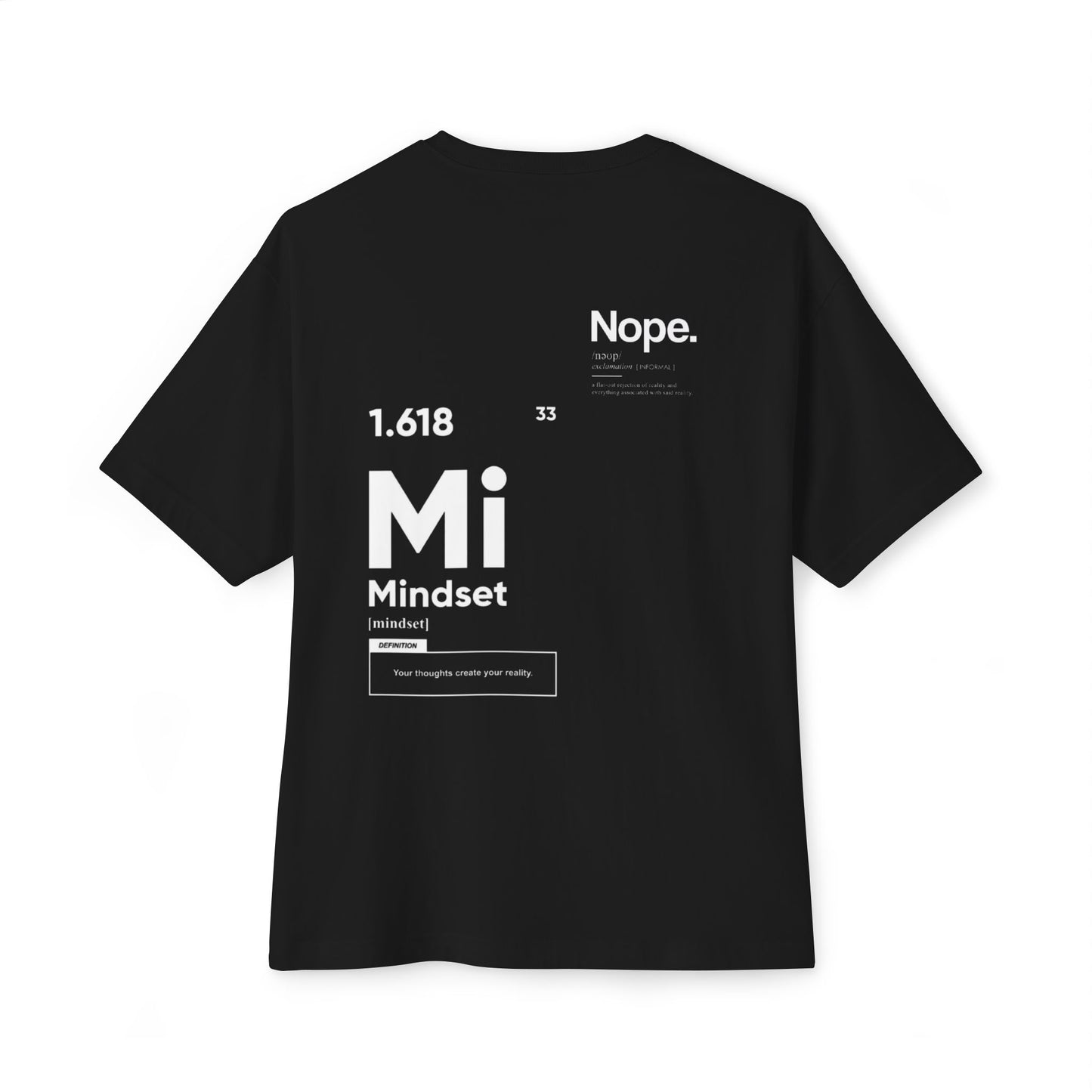 Strong Mindset (Oversized) Graphic Tee - Unisex