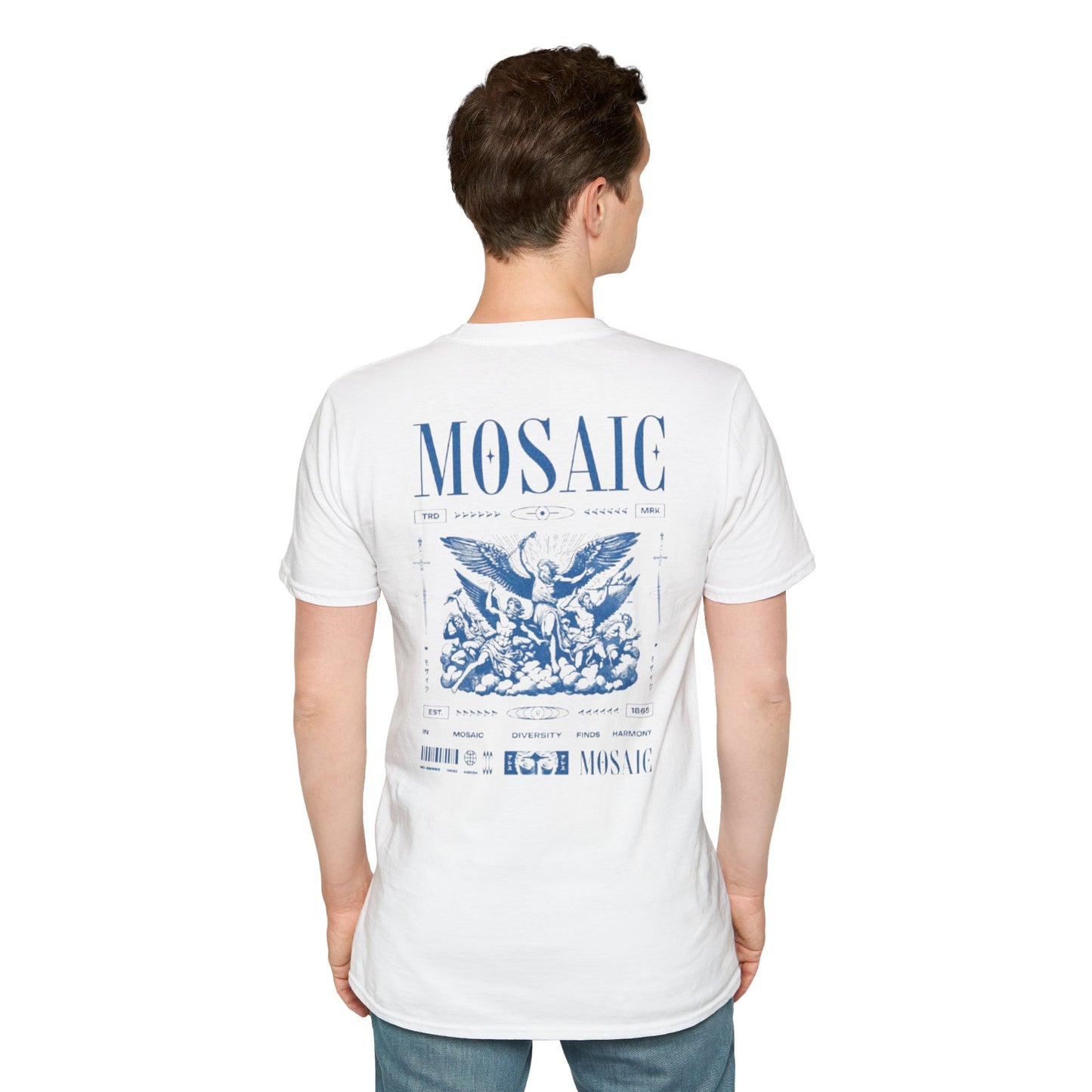 Mosaic Design Graphic Tee - Unisex