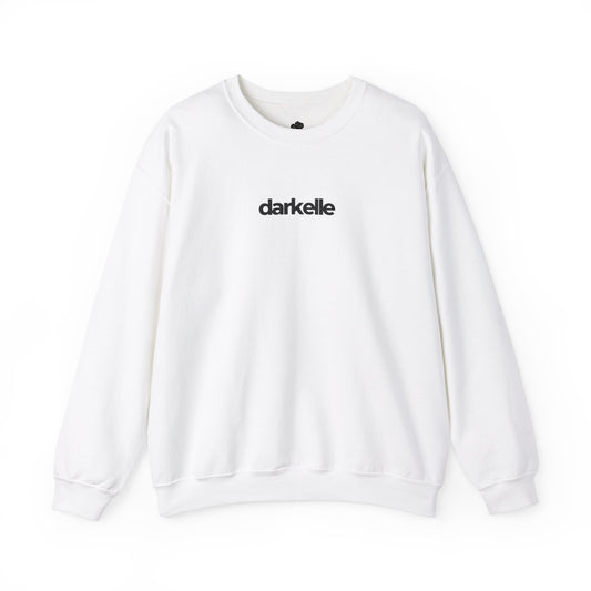 Darkelle Graphic White Sweatshirt - Unisex