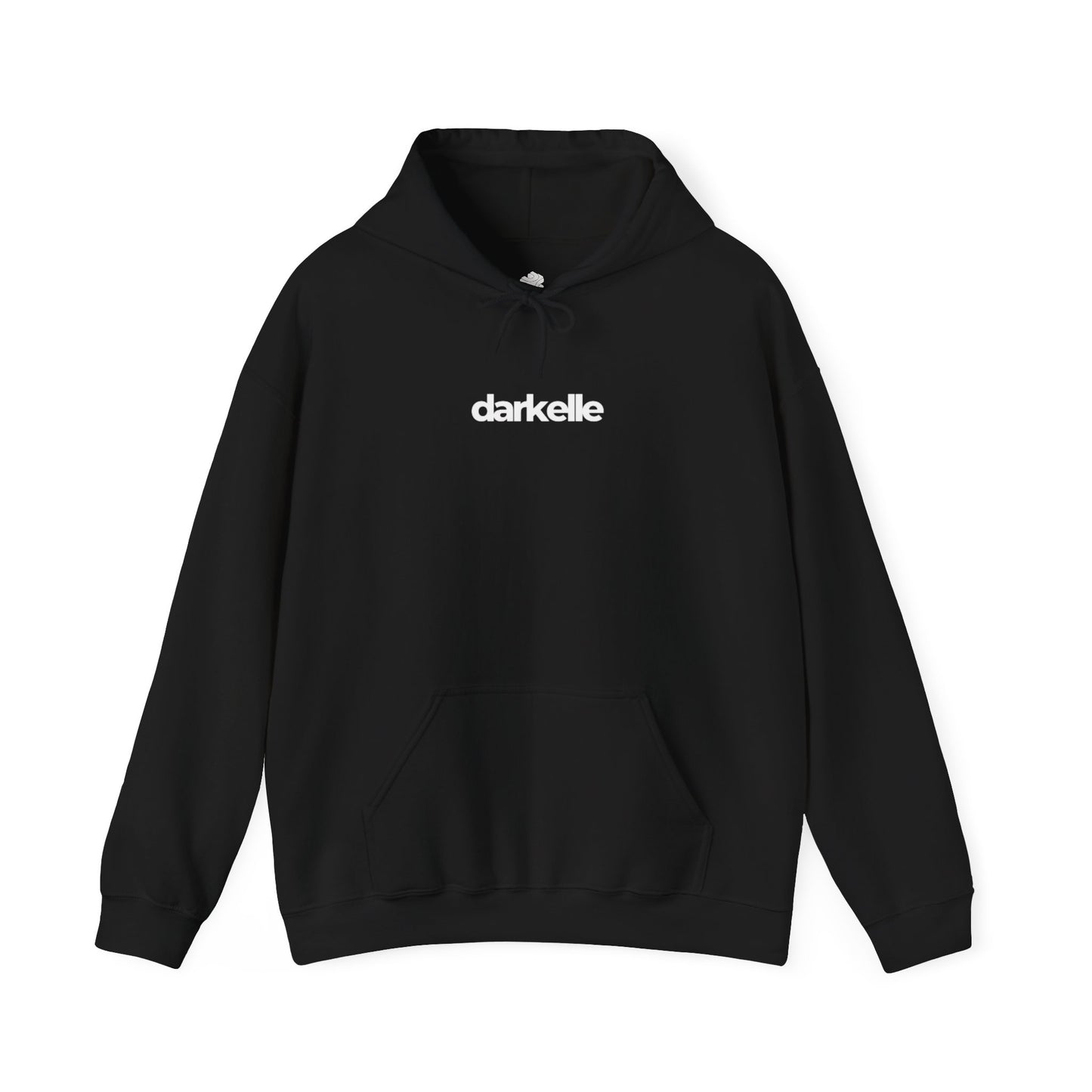 Darkelle Graphic Black Hoodie - Unisex