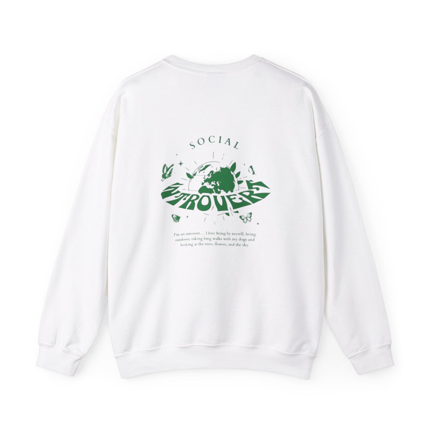 Social Introvert Graphic Sweatshirt - Unisex