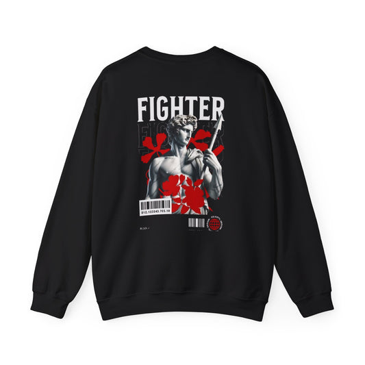 Fighter Graphic Sweatshirt - Unisex