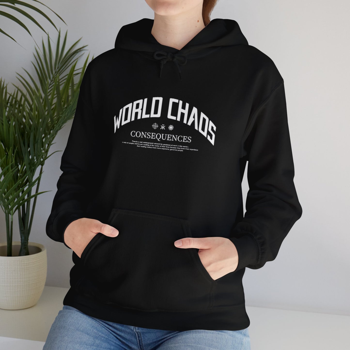 World Chaos Graphic Hoodie - Unisex