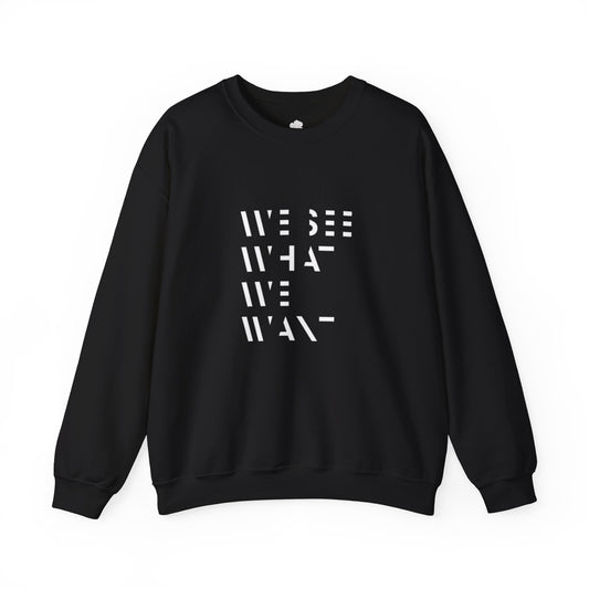 Illusion Graphic Sweatshirt - Unisex