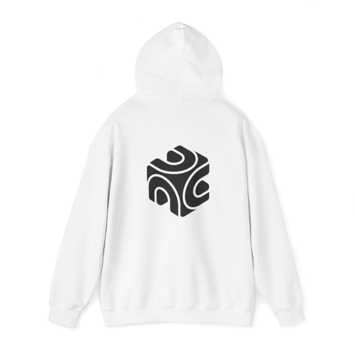 Darkelle Graphic White Hoodie - Unisex