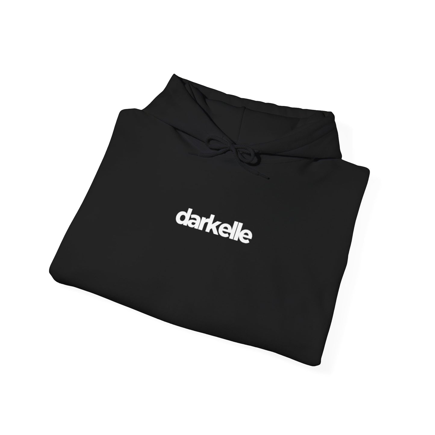 Darkelle Graphic Black Hoodie - Unisex