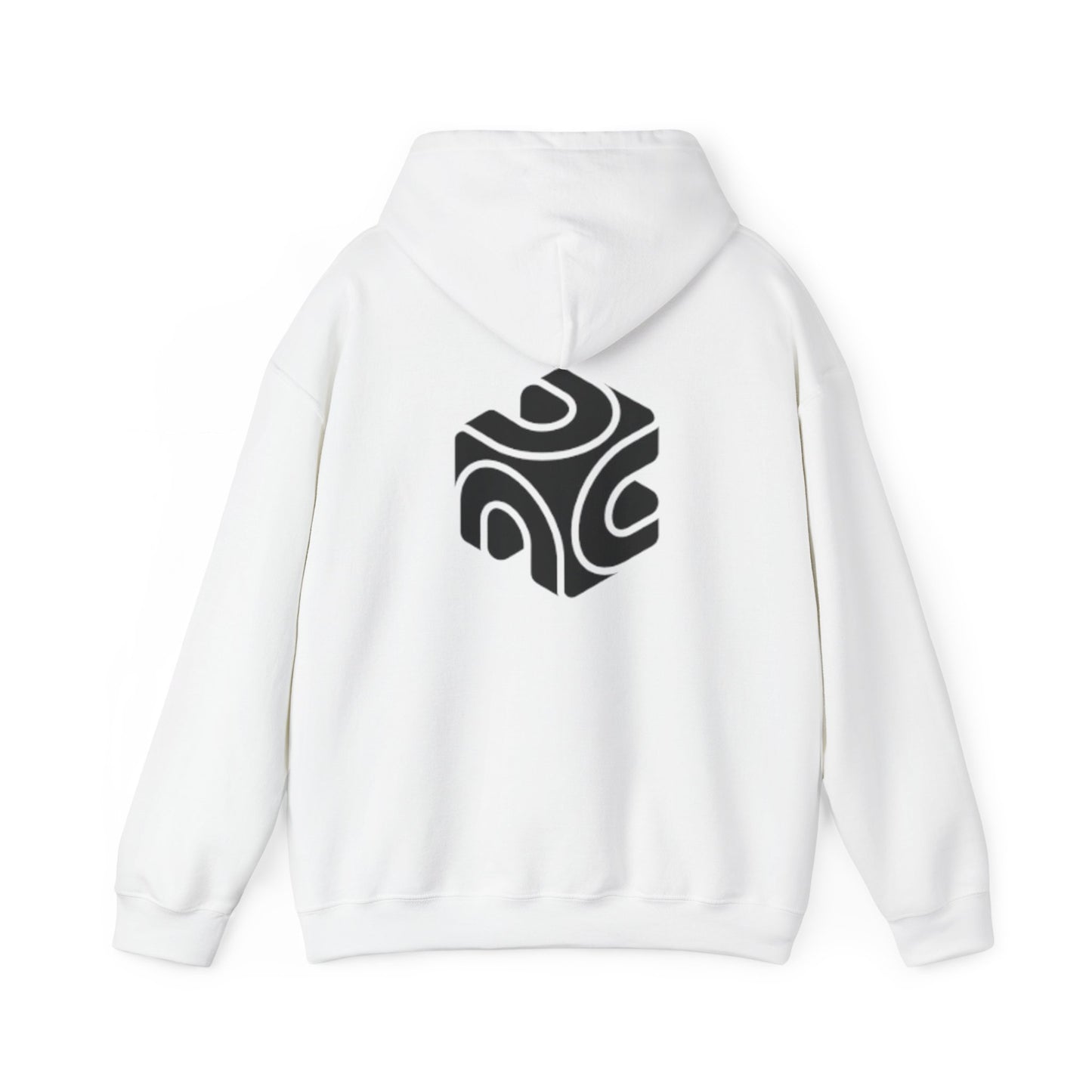 Darkelle Graphic White Hoodie - Unisex