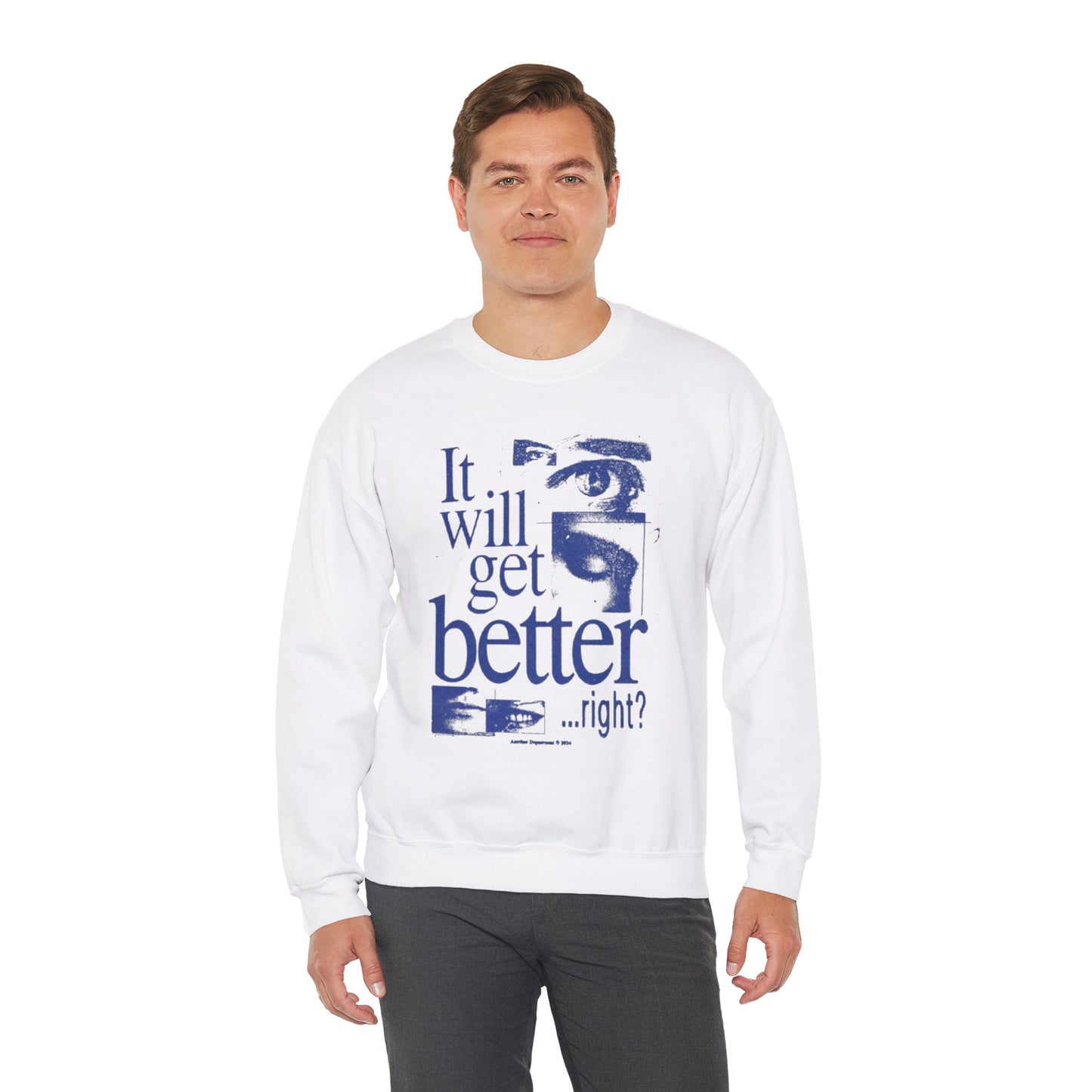 Inspirational Crewneck Graphic Sweatshirt - Unisex